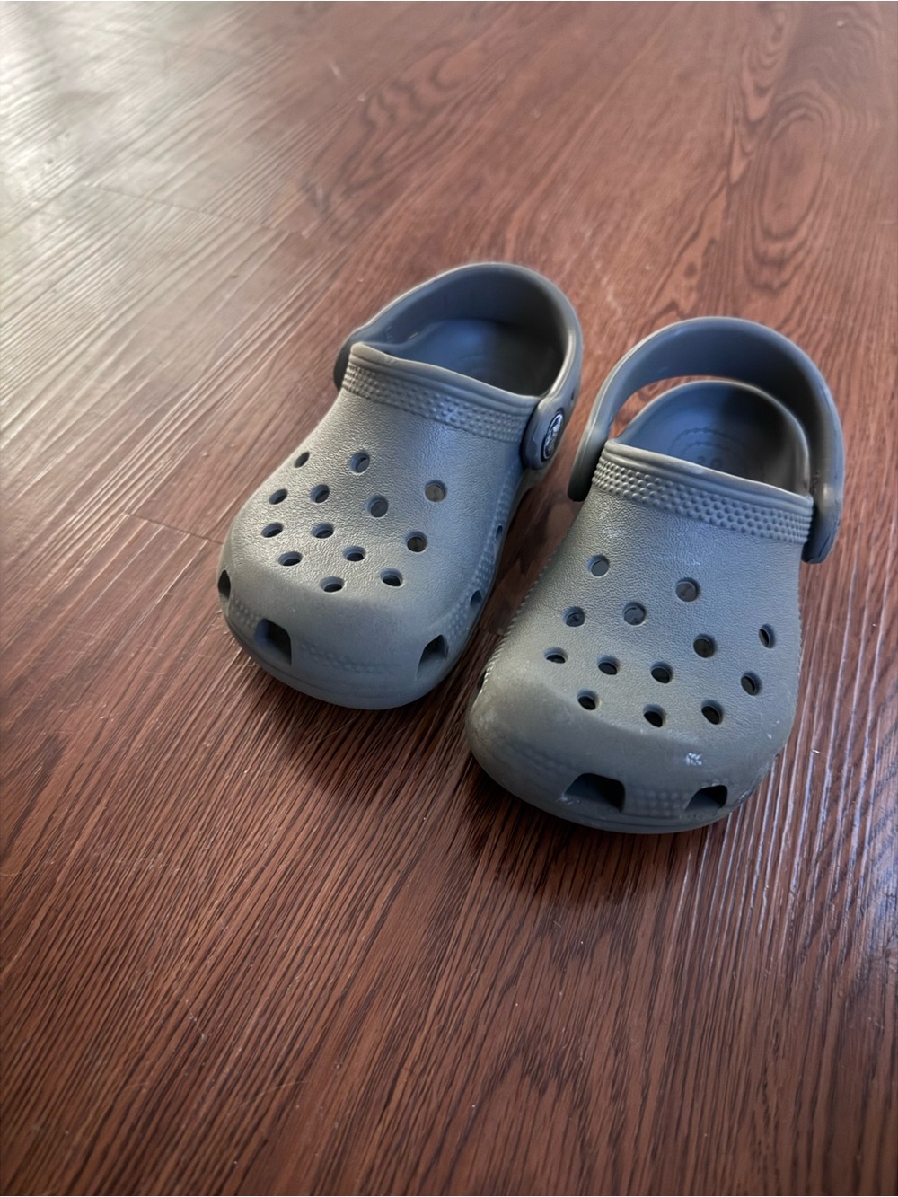 CROCS Kids Classic Clog in Gray